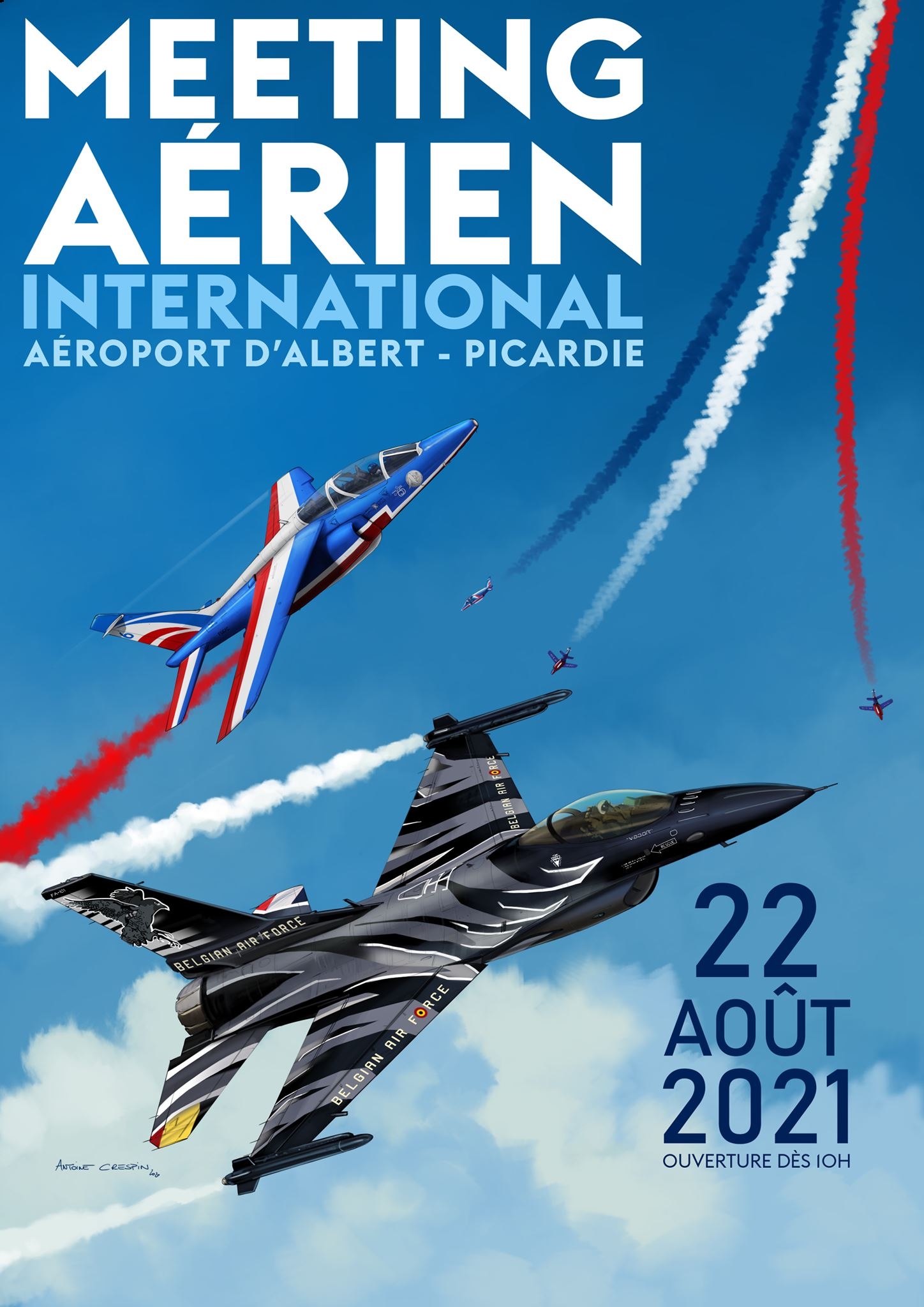 Meeting Aérien International de la Somme 2021 Aérodrome d'Albert Picardie airshow nord Hauts-de-France 