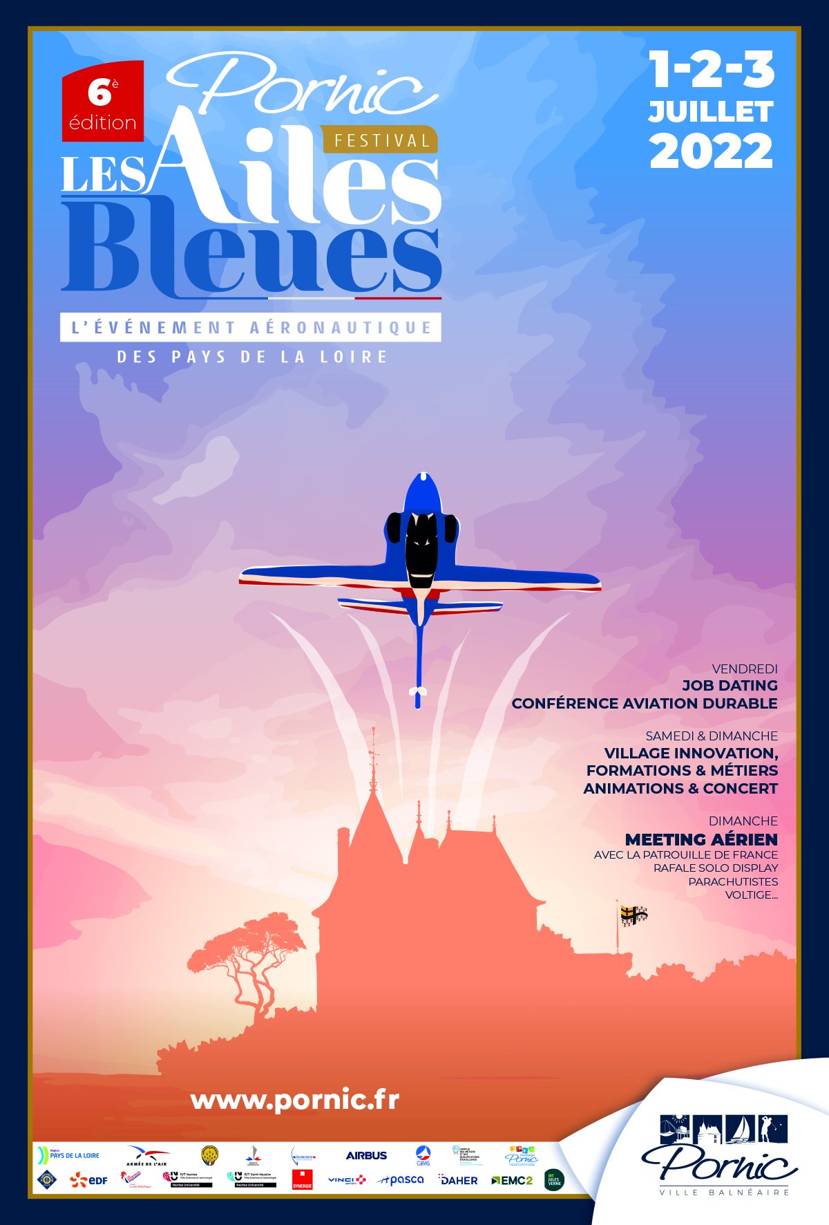 Pornic les Ailes Bleues meeting aerien 2022