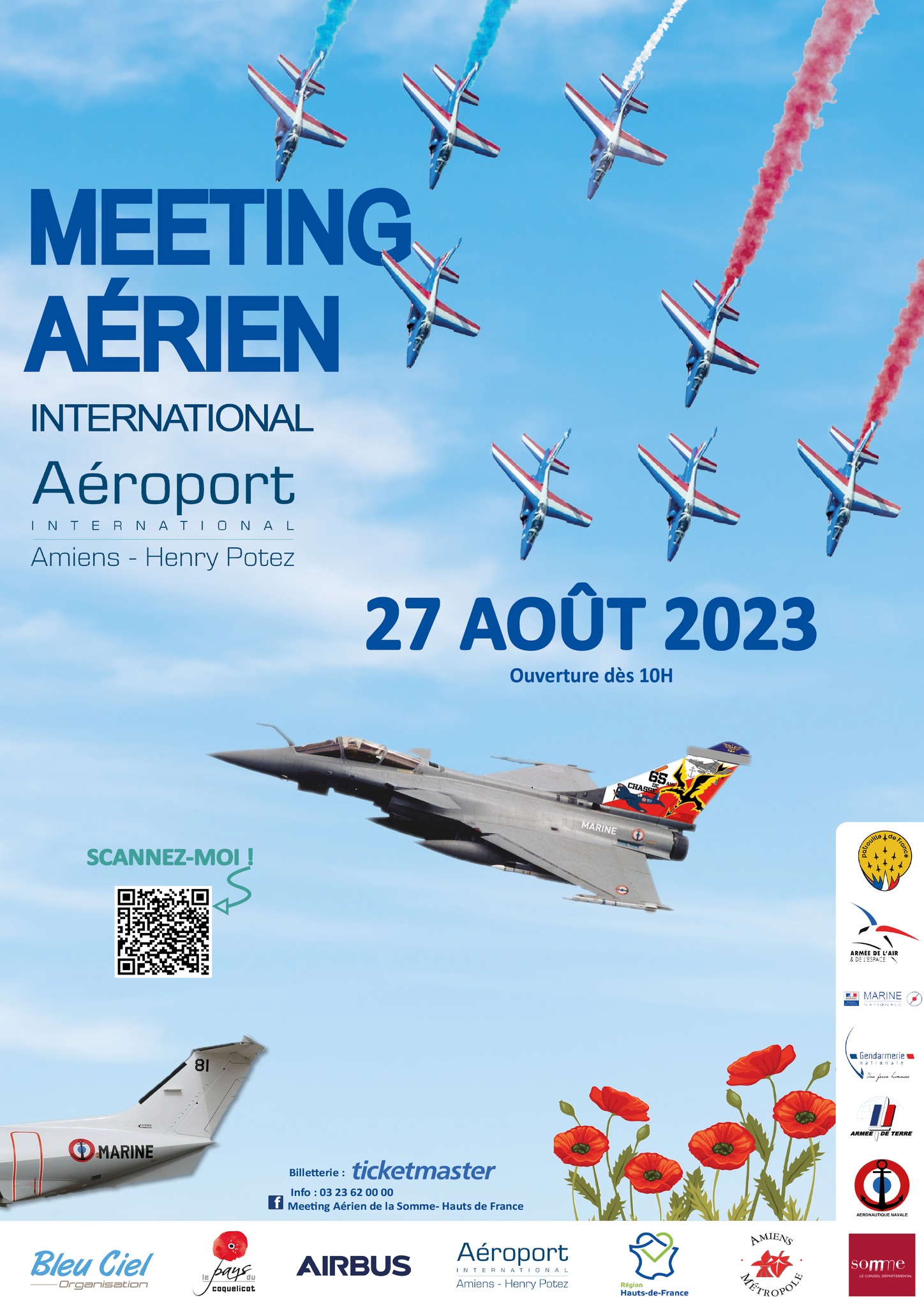 Meeting Aérien International de la Somme 2023 Hauts de France Aéroport Albert-Picardie