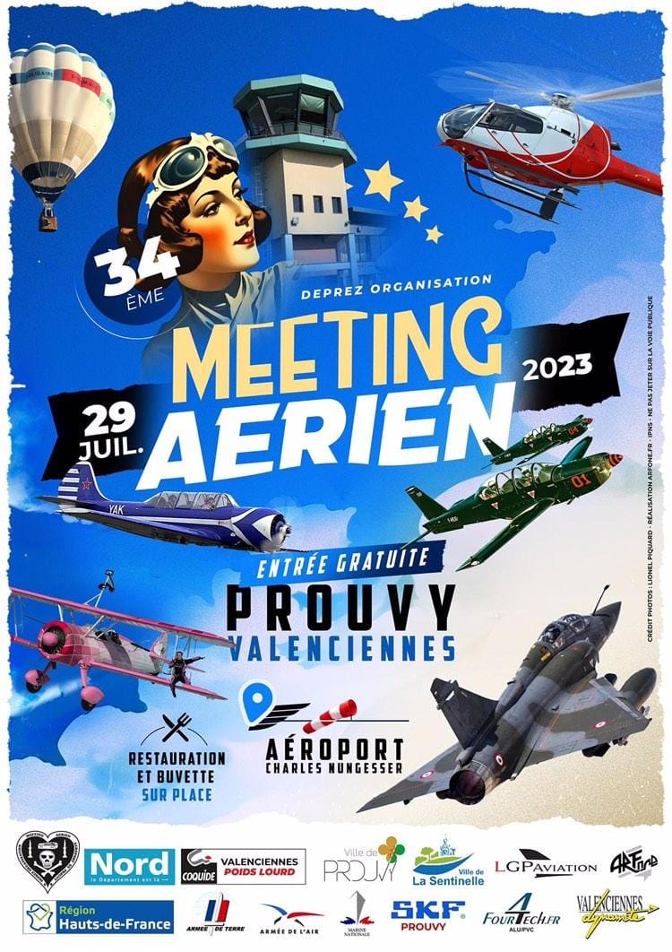 Meeting Aerien de Prouvy Valenciennes 2023 airshow spotter