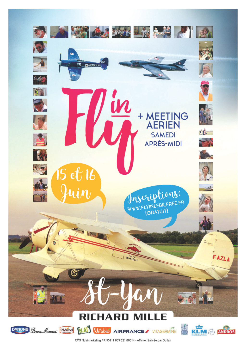 Meeting Aerien saint yan Fly in LFBK 2019